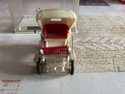 Voiture miniature Plastique 3 Peugeot Victoria 1899 Minialuxe 1/43