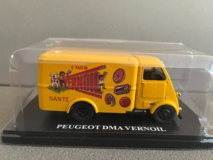 Voiture miniature Camion Peugeot DMA Vernoil Auto Plus Hachette 1/43