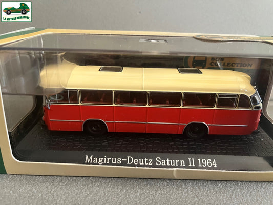 Voiture miniature Magirus Deutz Saturn II 1964 Autobus Bus Collection Atlas 1/72