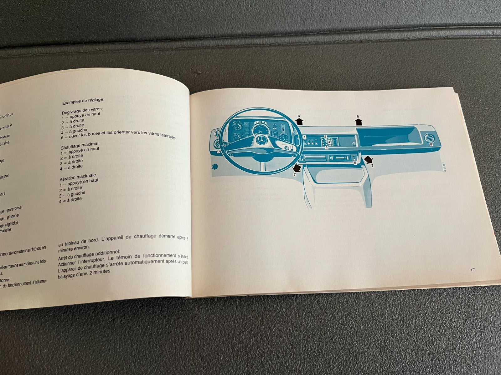 Livre Revue Automobile Camion Instructions de Service Mercedes Benz 207  307 407