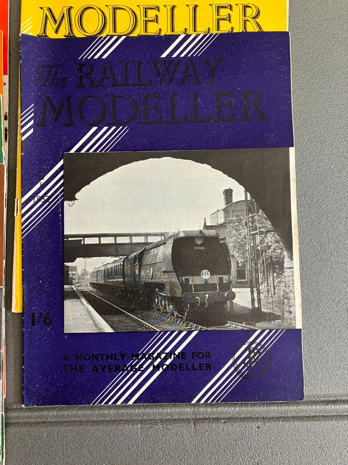 Lot Livre Magazine Revue Modélisme Ferroviaire The Railway Modeller 1952