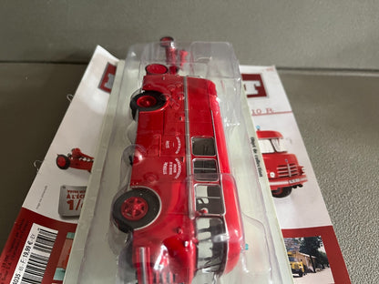 Voiture miniature Camion Berliet GLCK 10 R Pompiers Metz Hachette 1/43