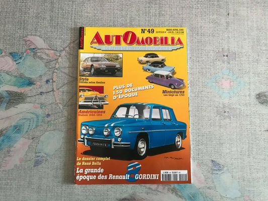 Livre Revue Voiture Automobile Automobilia N°49 2001