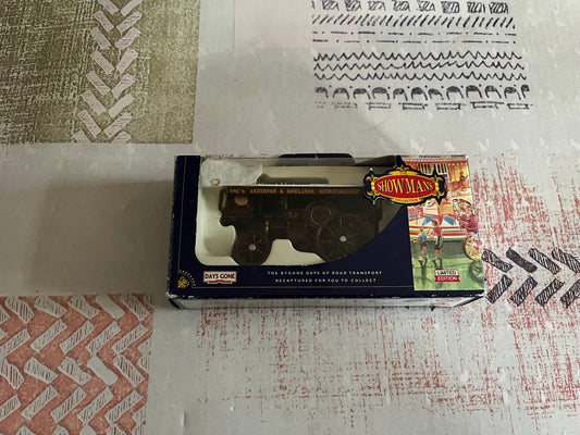 Voiture Miniature Cirque Burrel Showman's Steam Wagon Railway LLedo 1/76