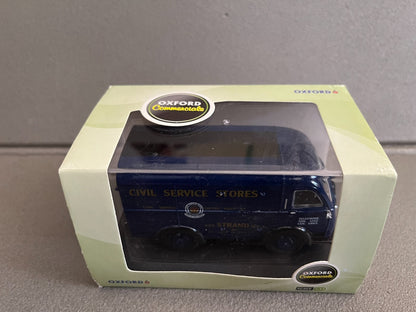 Voiture Miniature Austin ThreeWay Van Civil Service Stores Oxford au 1/43