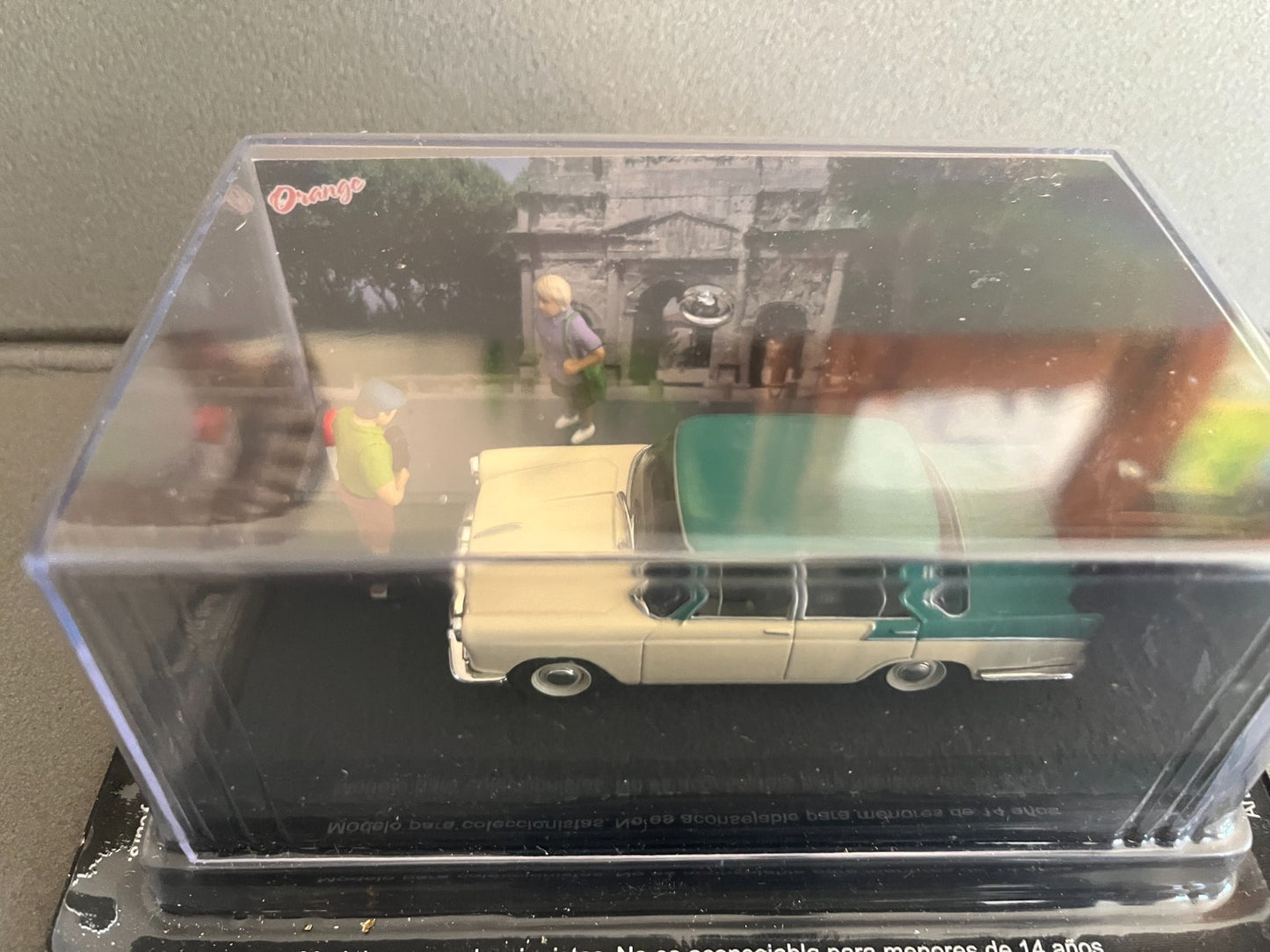 Voiture Miniature Austin Cambridge Etape 26 La Route Bleue RN7 1/43