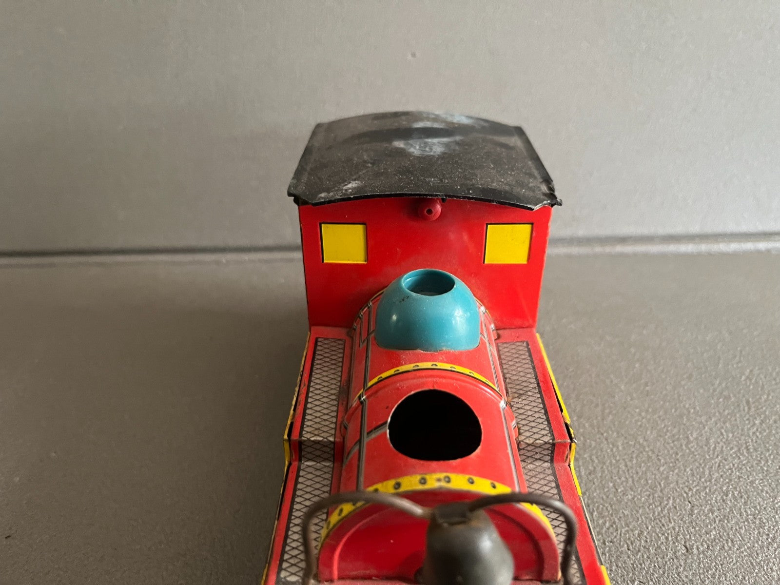Jouet Ancien Mécanisme Miniature Train Locomotive Nevada 63 Incomplet