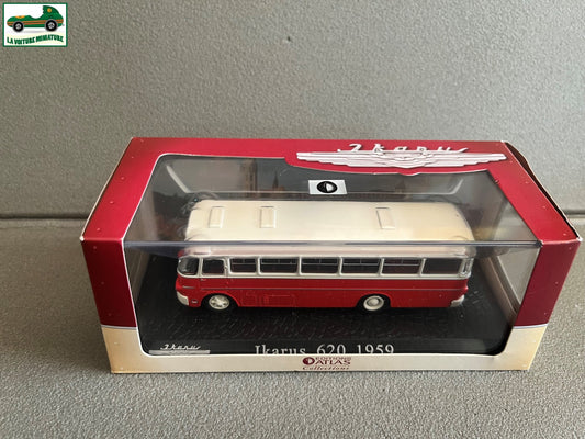 Voiture miniature Ikarus 620 1959 Autobus Bus Collection Atlas 1/72