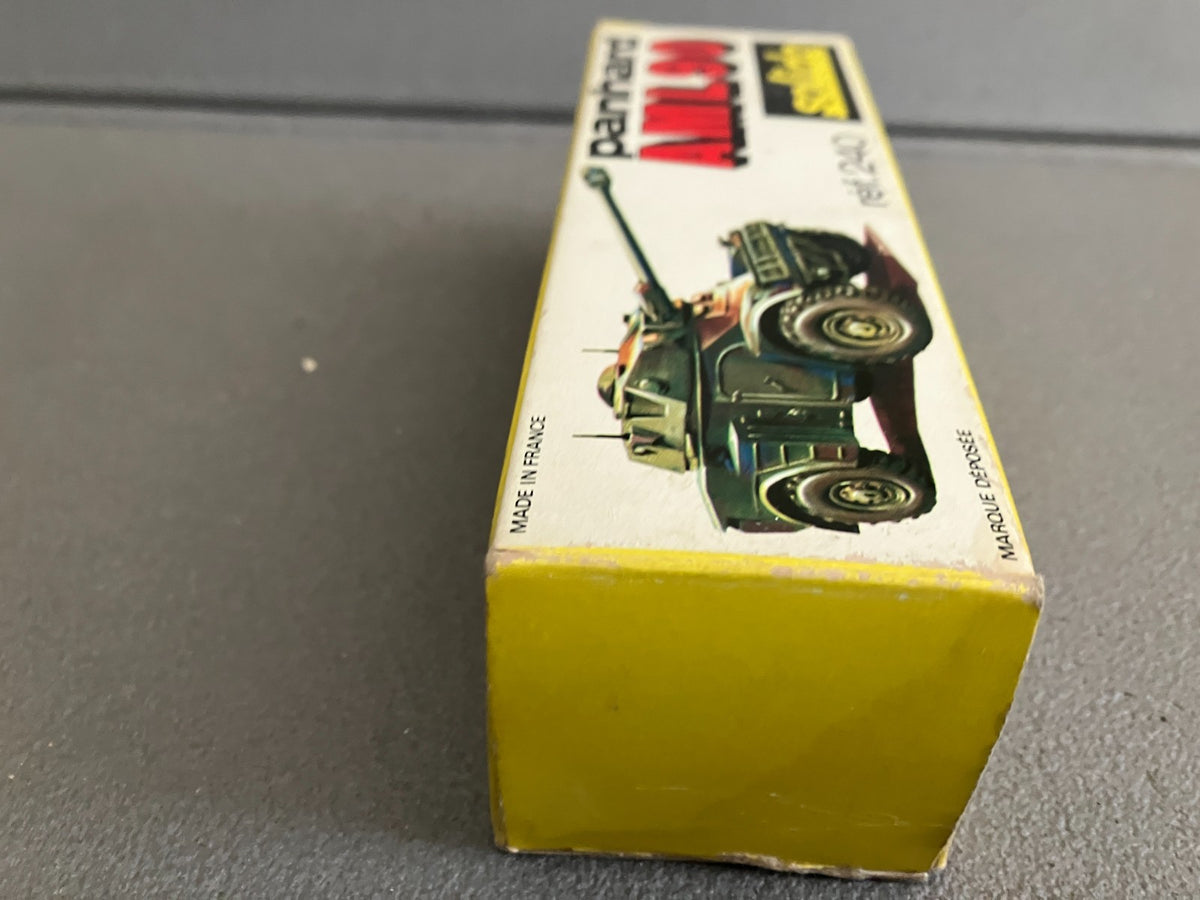 Ancienne Miniature Militaire Blindé char Panhard AML 90 240 Solido France 1/50