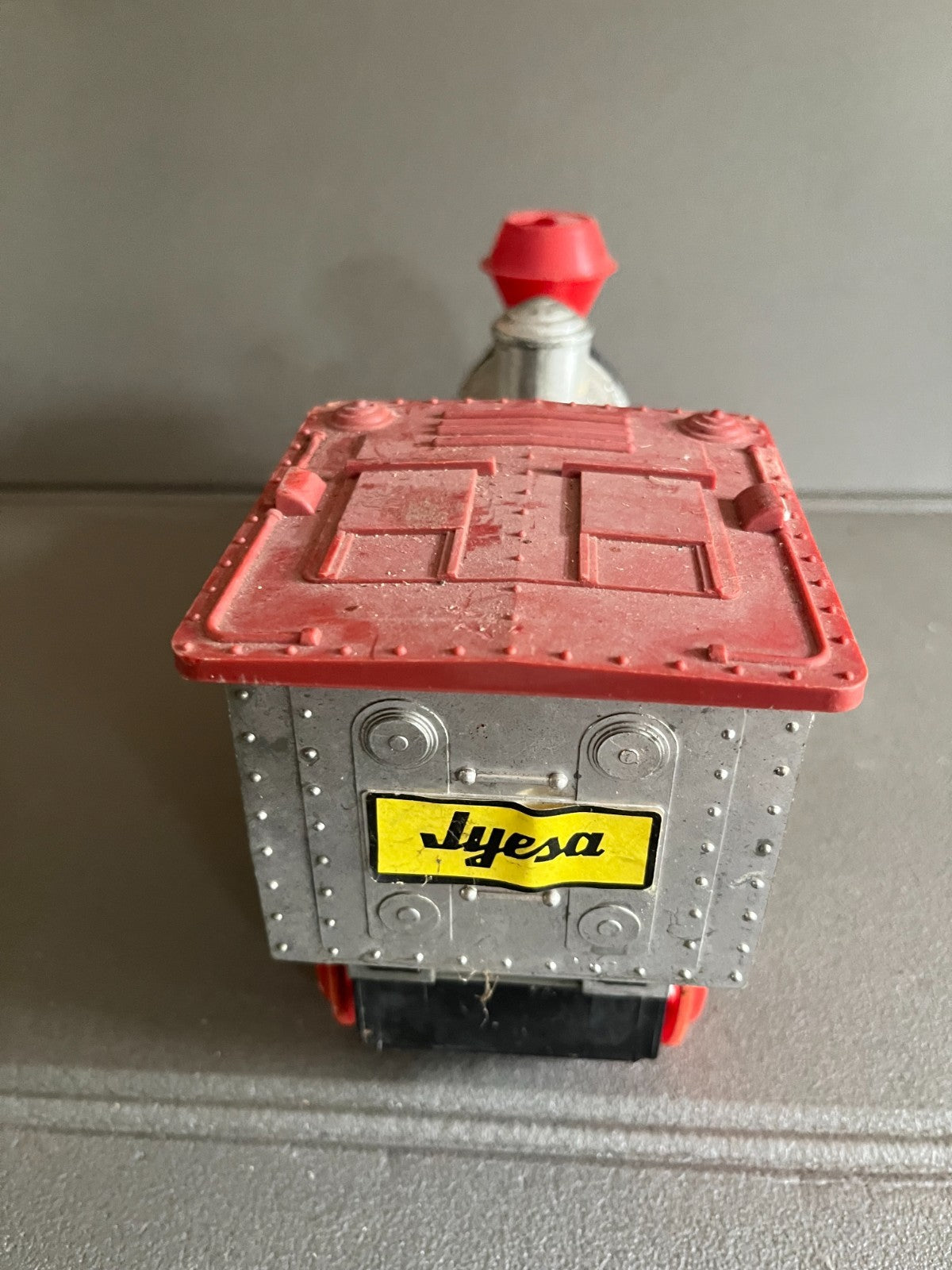Jouet Ancien Plastique Train Locomotive Jyesa Western Spain