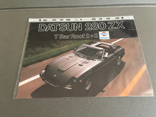 Ancien Dépliant Brochure Documentation Automobile Datsun 280 ZX Nissan