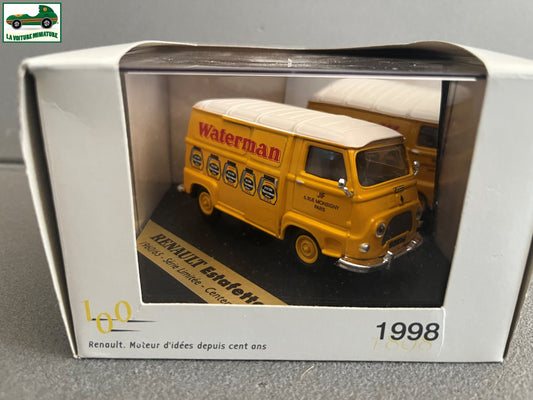 Voiture Miniature Renault Estafette Waterman Centenaire Vitesse au 1/43