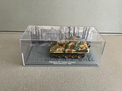 Miniature Militaire Char Tank Blindé Flakpanzer 341 Coelian Altaya 1/72