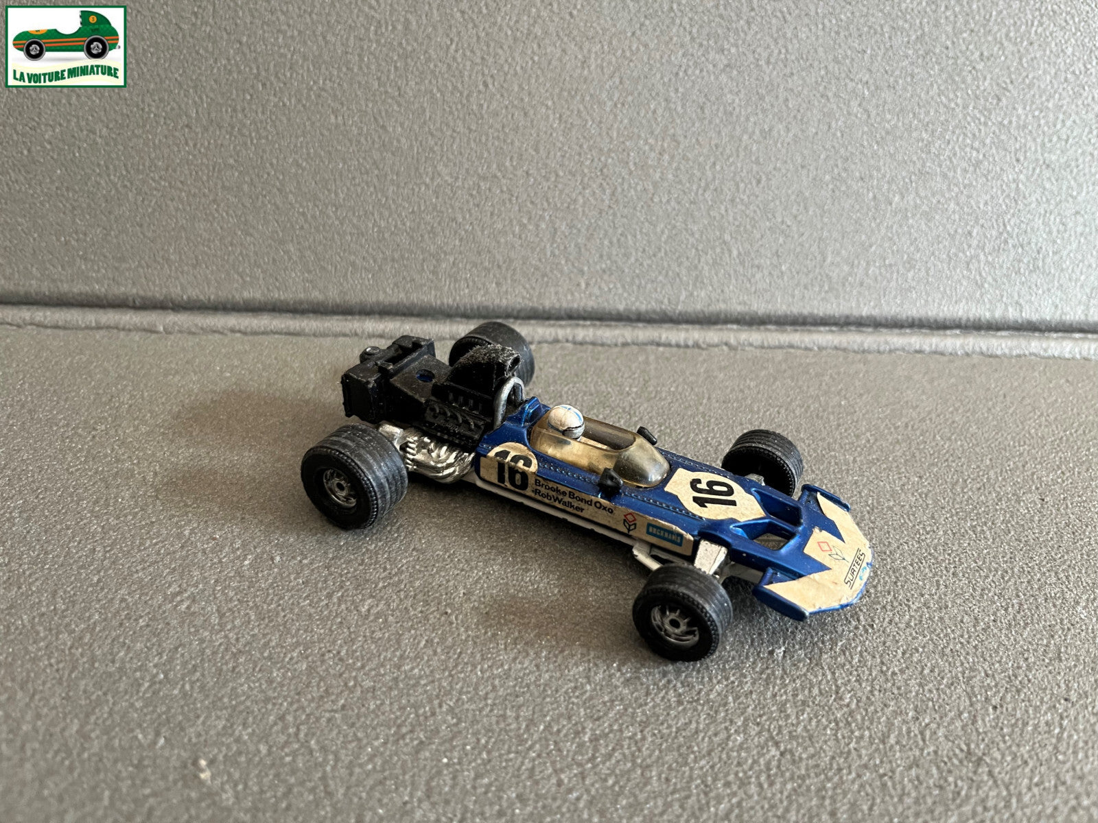 Ancienne Miniature Voiture Corgi Toys WhizzWheels Surtees T.S.9 F1 Epave