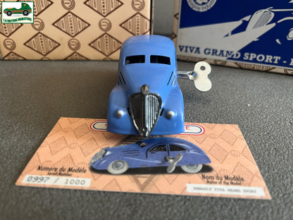 Voiture Miniature Clé Mécanisme Ressort Viva Grand Sport Renault CIJ