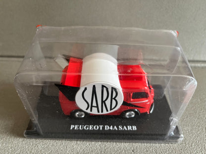 Voiture miniature Camion Peugeot D4A Sarb Auto Plus Hachette 1/43