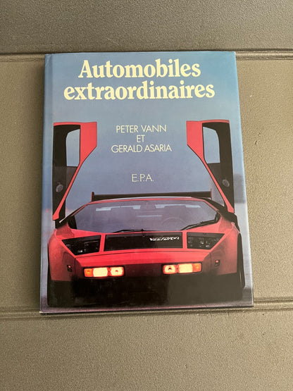 Livre Voiture Automobile Automobiles Extraordinaires Vann Asaria E.P.A.
