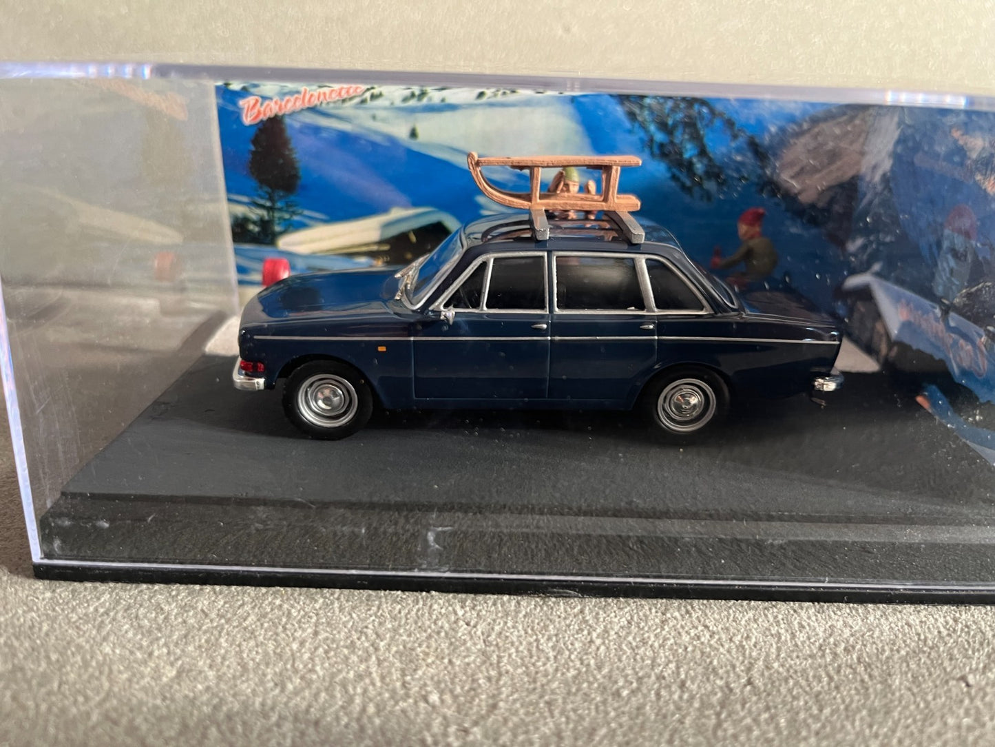 Voiture Miniature Volvo 144 Etape 4 La Route Bleue RN7 1/43