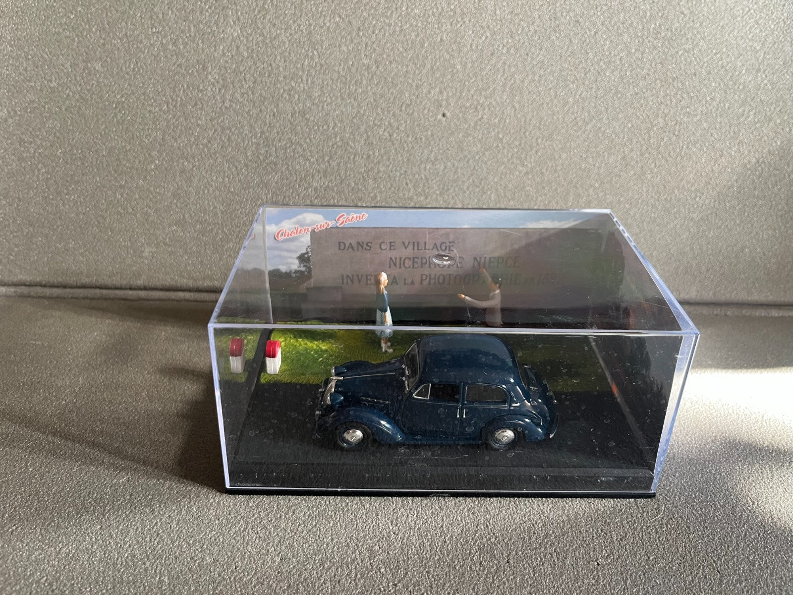 Voiture Miniature Simca 8 Etape 48 La Route Bleue RN7 1/43