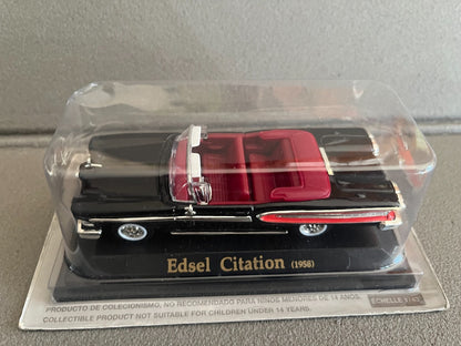 Voiture Miniature Américaine Edsel Citation 1958 au 1/43