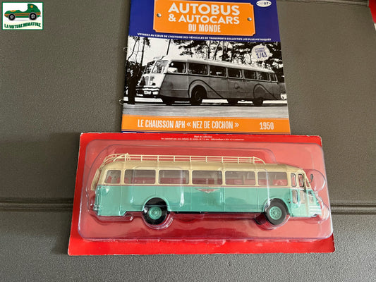 Voiture miniature Chausson APH Nez de Cochon 1/43 Autobus Autocars du Monde