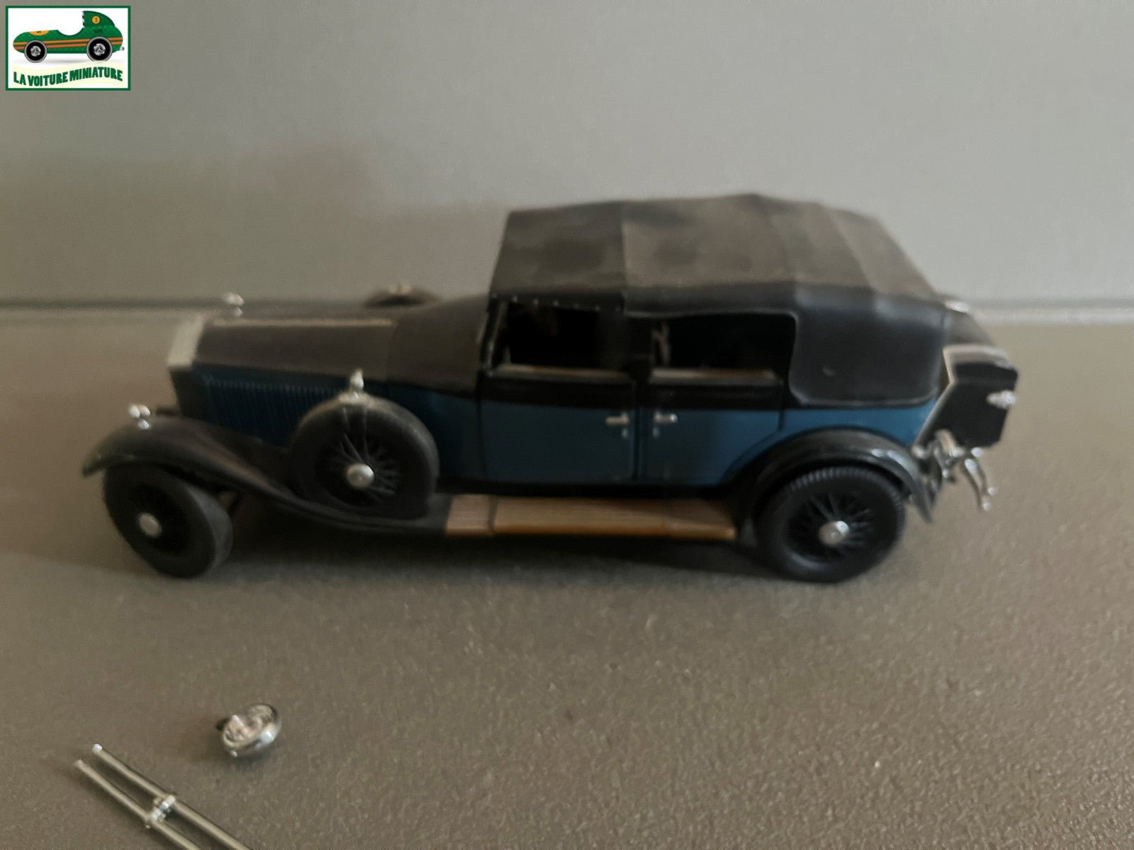 Voiture miniature 1929 Rolls Royce Phantom Franklin Mint au 1/24 Défauts