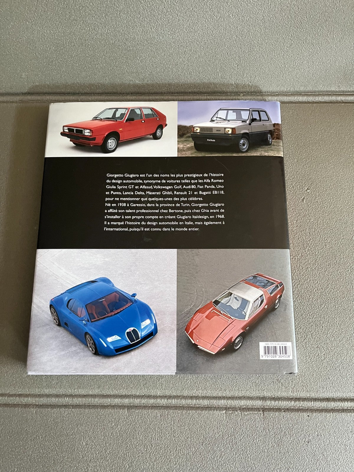 Livre Voiture Automobile Auto Portrait Giugiaro Greggio ETAI