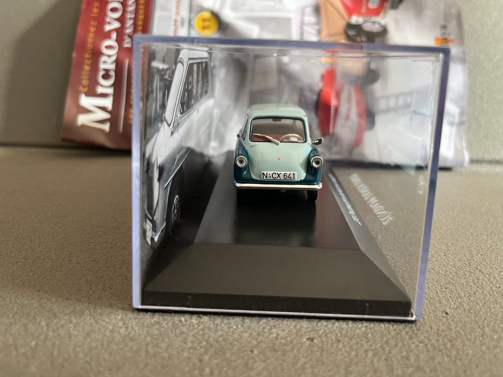 Voiture Miniature Zundapp Janus 1957 Micro-Voitures D'Antan Altaya 1/43