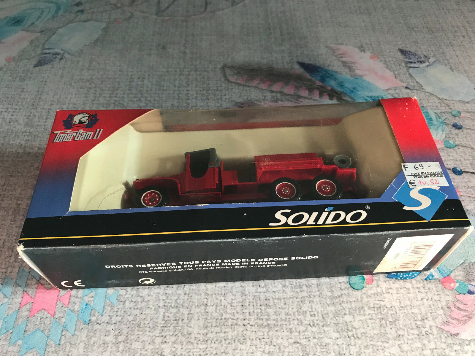 Voiture Miniature Pompiers Camion 3116 GMC Citerne Solido TonerGam 1/50