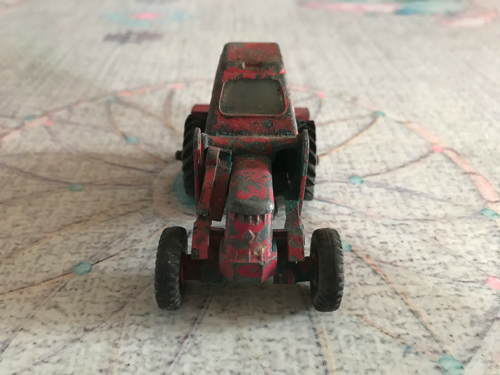 Ancienne Voiture Miniature Engin Chantier Muir Hill ZW Dinky Toys Meccano Epave 