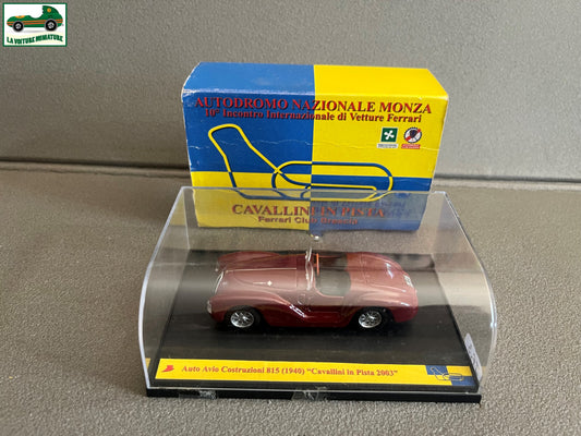 Voiture miniature Ferrari Auto Avio 815 Cavallini Pista 2003 Brumm au 1/43