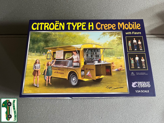 Maquette  à monter Voiture miniature Citroen Type H Crepe Mobile Ebbro  1/24 HY