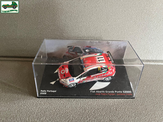 Voiture Miniature Fiat Abarth Grande Punto S200 Rallye Portugal au 1/43