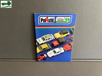 Ancien Dépliant Documentation Catalogue Jouet Voiture Polistil Club 33 1977
