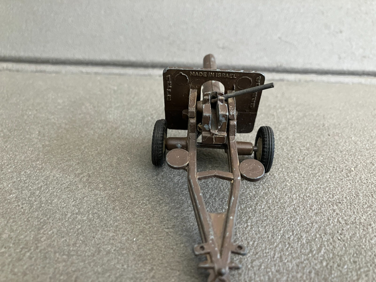 Ancienne Miniature Militaire Canon Gamda Made in Israel pour Jeep