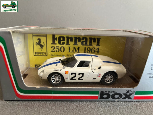 Voiture Miniature Ferrari 250 LM 1964 BOX Italy au 1/43