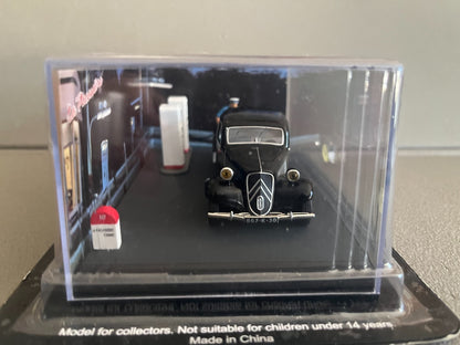 Voiture Miniature Citroen Traction 11 Etape 14 La Route Bleue RN7 1/43