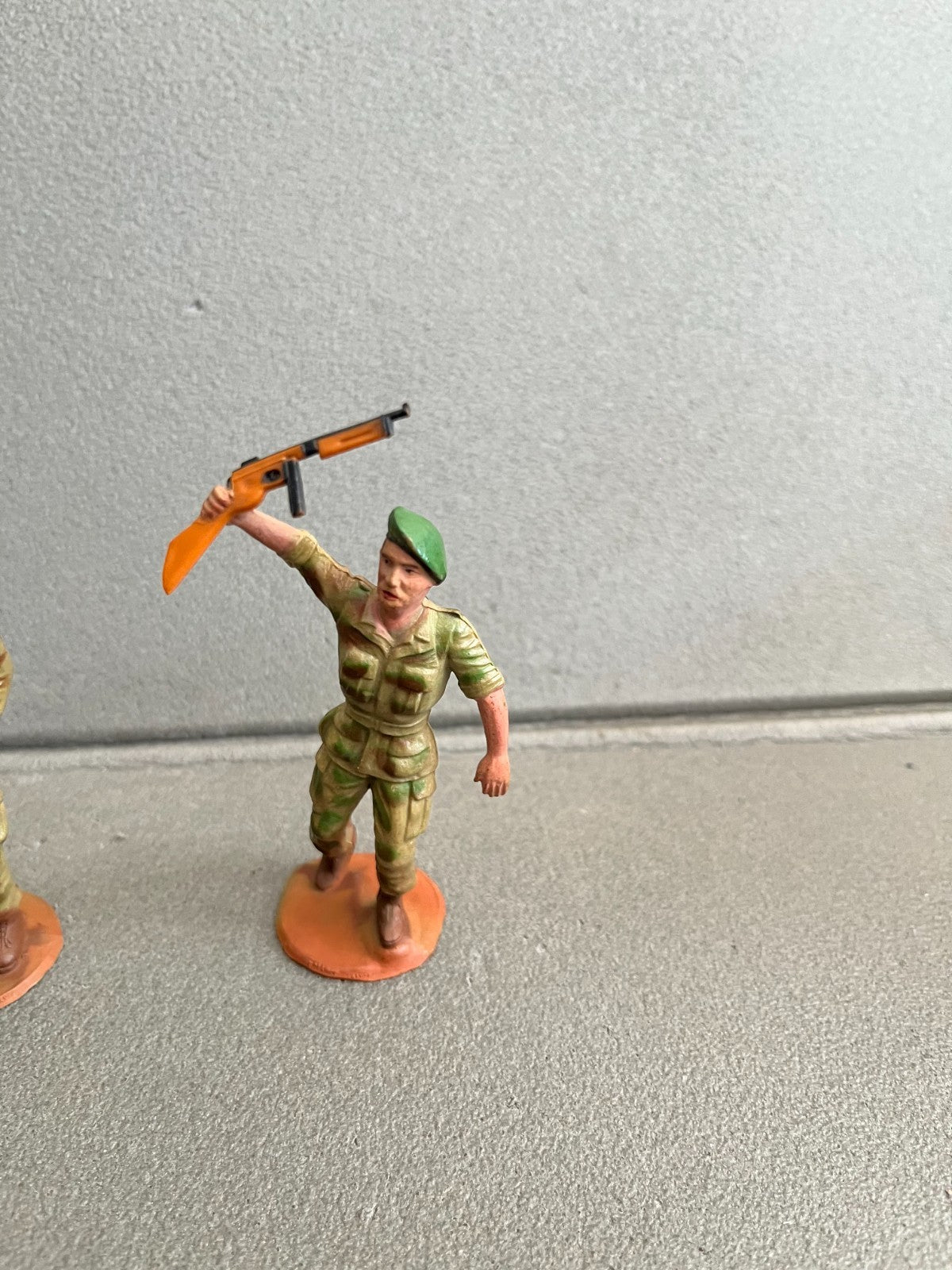 Figurine de Collection Lot Soldats Plastique Ancien Clairet