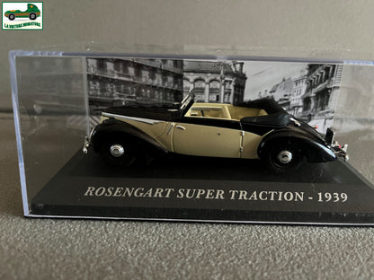 Voiture Miniature Rosengart Super Traction 1939 au 1/43 Ixo Altaya