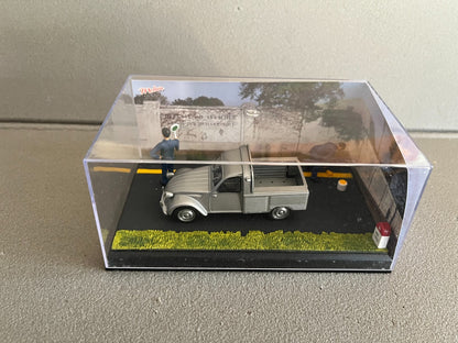 Voiture Miniature Citroen 2CV Pick Up Etape 41 La Route Bleue RN7 1/43