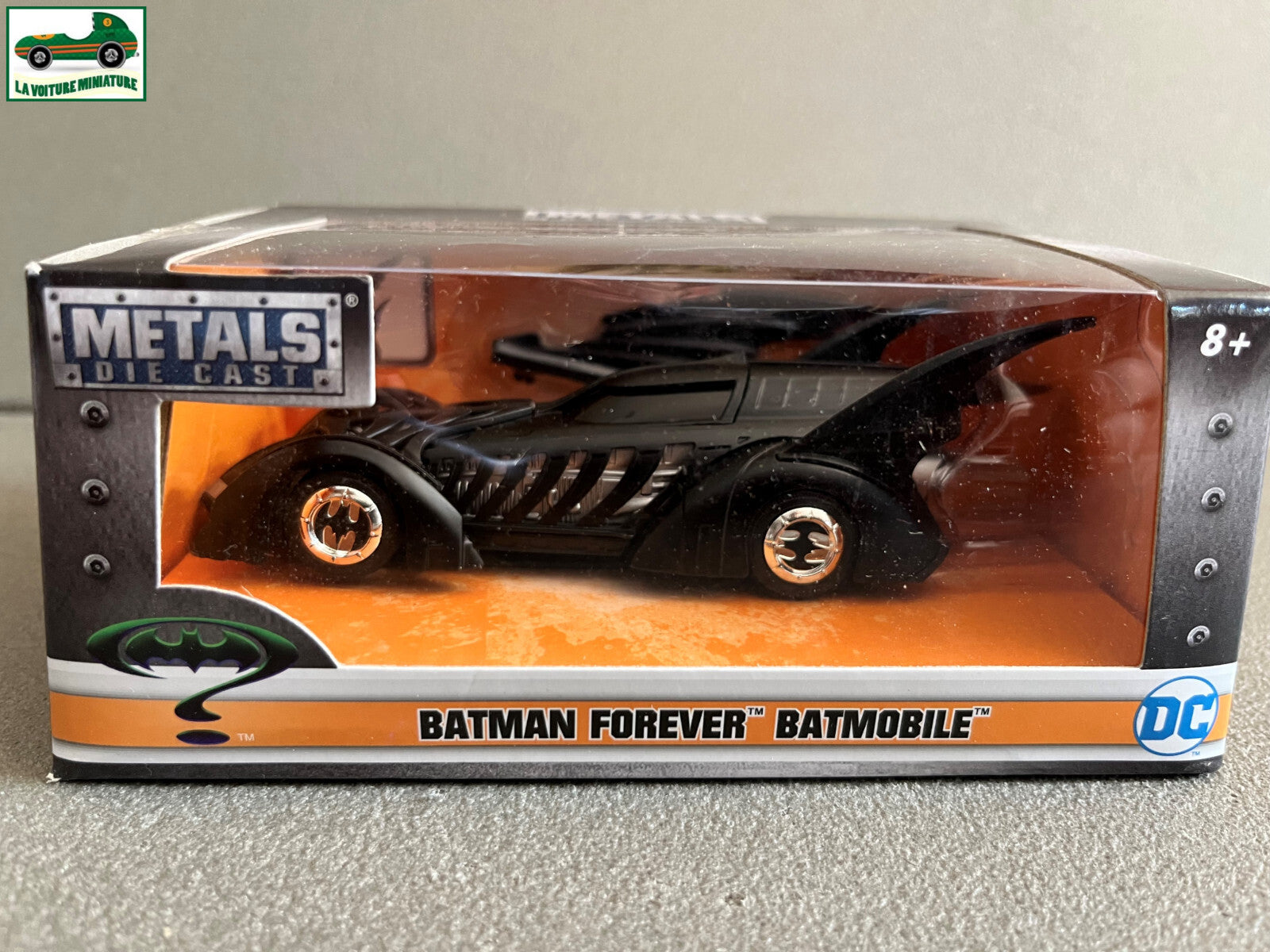 Voiture Miniature Batmobile Batman Forever Jada au 1/43