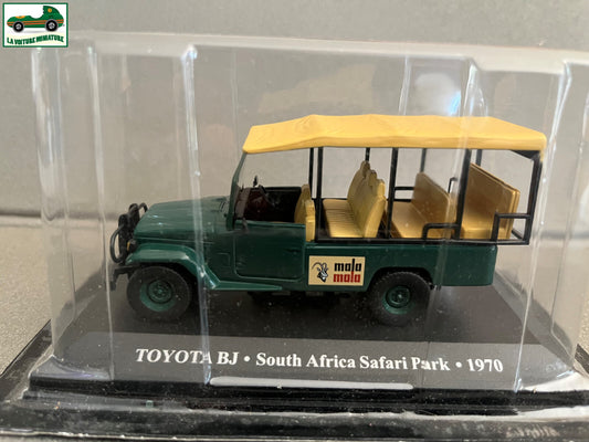 Voiture Miniature Toyota BJ Africa Safari Park 1970 Taxi Du Monde au 1/43 Altaya