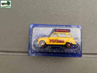 Voiture Miniature Renault 4L Cirque Pinder Altaya 1/43
