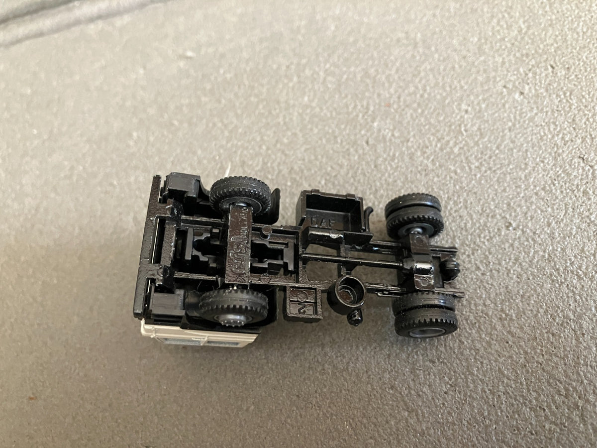 Voiture Miniature Camion Porteur DAF Efsi Holland Echelle Type Majorette