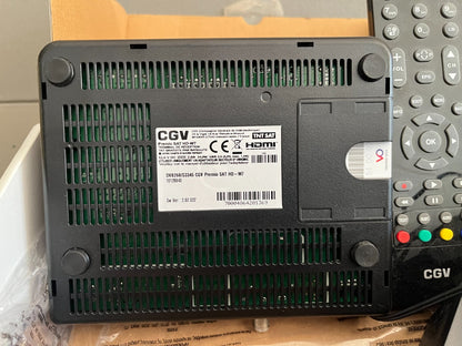 Décodeur TV HD Satellite TNTSat CGV Premio SAT HD-W7 Camping Car