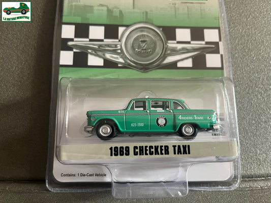 Voiture Miniature 1959 Checker Taxi Greenlight au 1/64