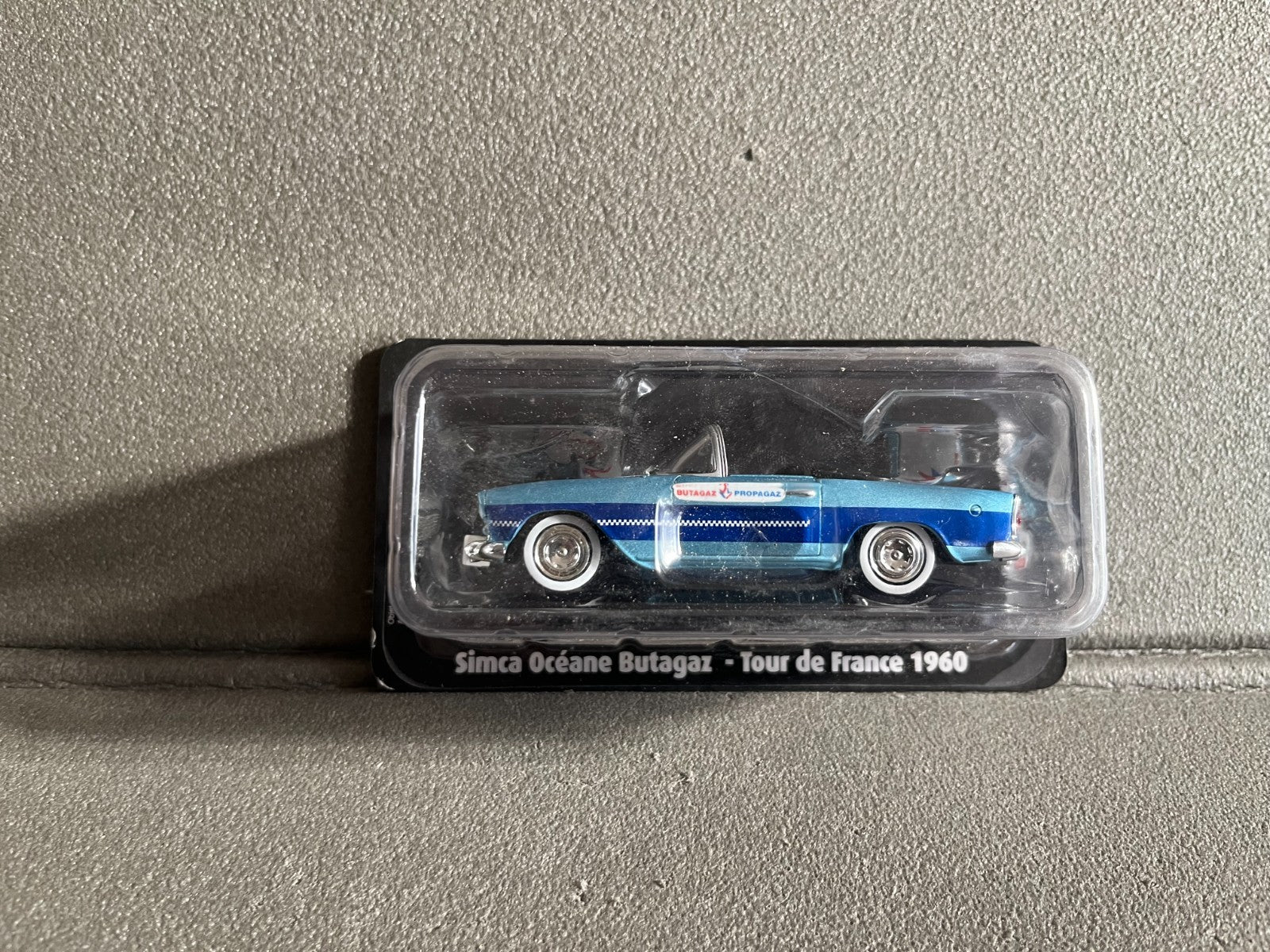 Voiture Miniature Simca Océane Butagaz 1960 Tour de France Vélo Norev au 1/43