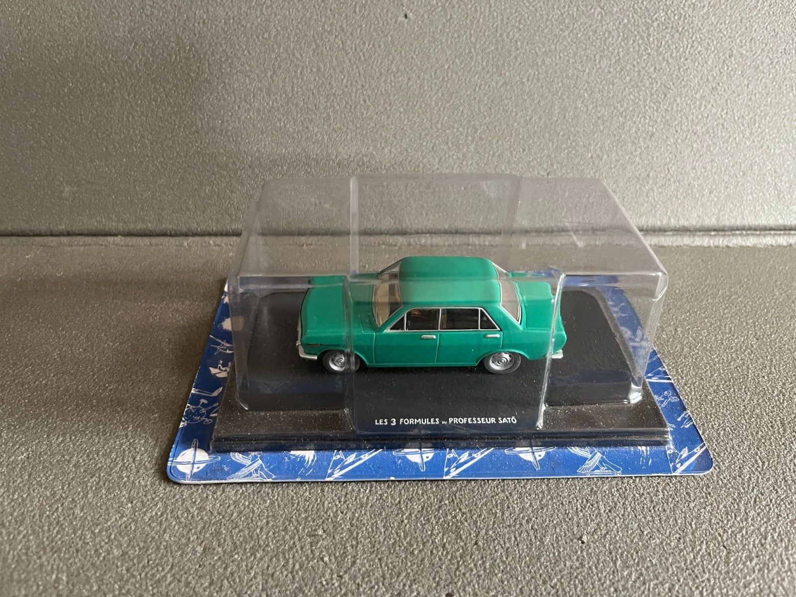 Voiture Miniature Datsun Les 3 Formules Professeur Sato Blake Mortimer 1/43