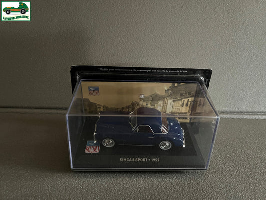 Voiture Miniature Simca Huit Sport 1952 1/43
