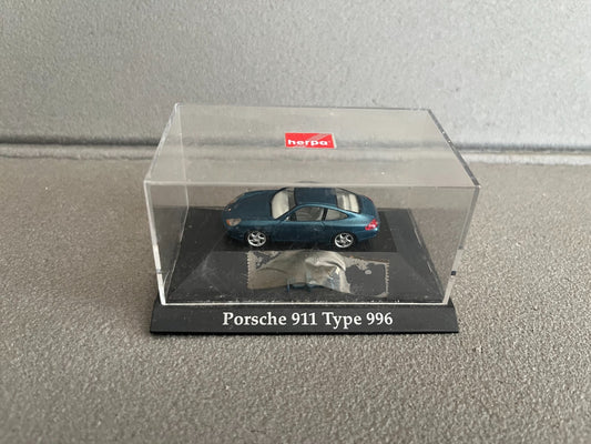 Voiture Miniature Porsche 911 Type 996 Herpa au 1/87 HO